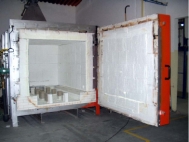 Kammerofen, Fornoceramica, 2 m², 1400 °C, gas
