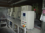 Platefood-grindingmachine, SAMA, 4 cleaning stations
