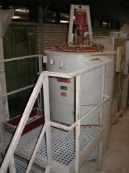 Kammerofen el. beheizt zum Härten + Freitreppe, 172 Liter, 1200°C