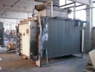 Shuttle kiln, gas heated, used - sold out