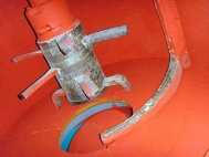 Gegenstrom-Intensivmischer 375 Liter mit Aufzug