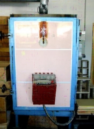 Chamber kiln, electrically heated used