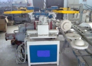 Automatic production line for table ware, used