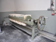 Filter press, 400 mm, used