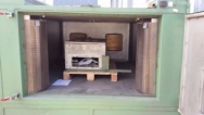 Circulating chamber kiln, electrically heated, used
