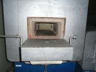 Laboratory chamber kiln plant, 3 and 6 liter, 1100 °C, used 