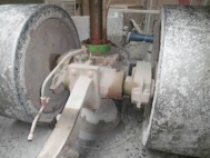 Wet pan mill, 35 – 45 m³/h, used