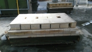 Shuttle kiln, 2,5 m³, 1260 °C, gas heated, used - SOLD OUT