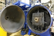 Vacuum kiln,  324 Liter, 1320 °C, used