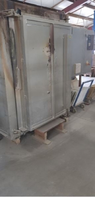 Chamber kiln, electrically heated, 1500 liter, 1280 °C, used