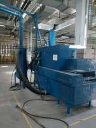 Sand blasting machine, used - SOLD OUT