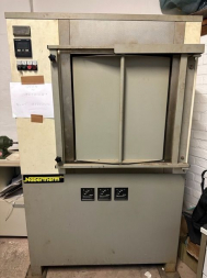 High temperature chamber kiln160 Liter, 1750 °C, used