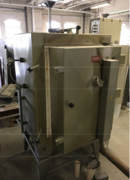 Chamber kiln, 120 Liter, electrically heated - used