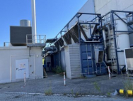 Block heat and power plant, gasheated 1,6 MW - used