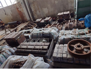 Impact mill, used